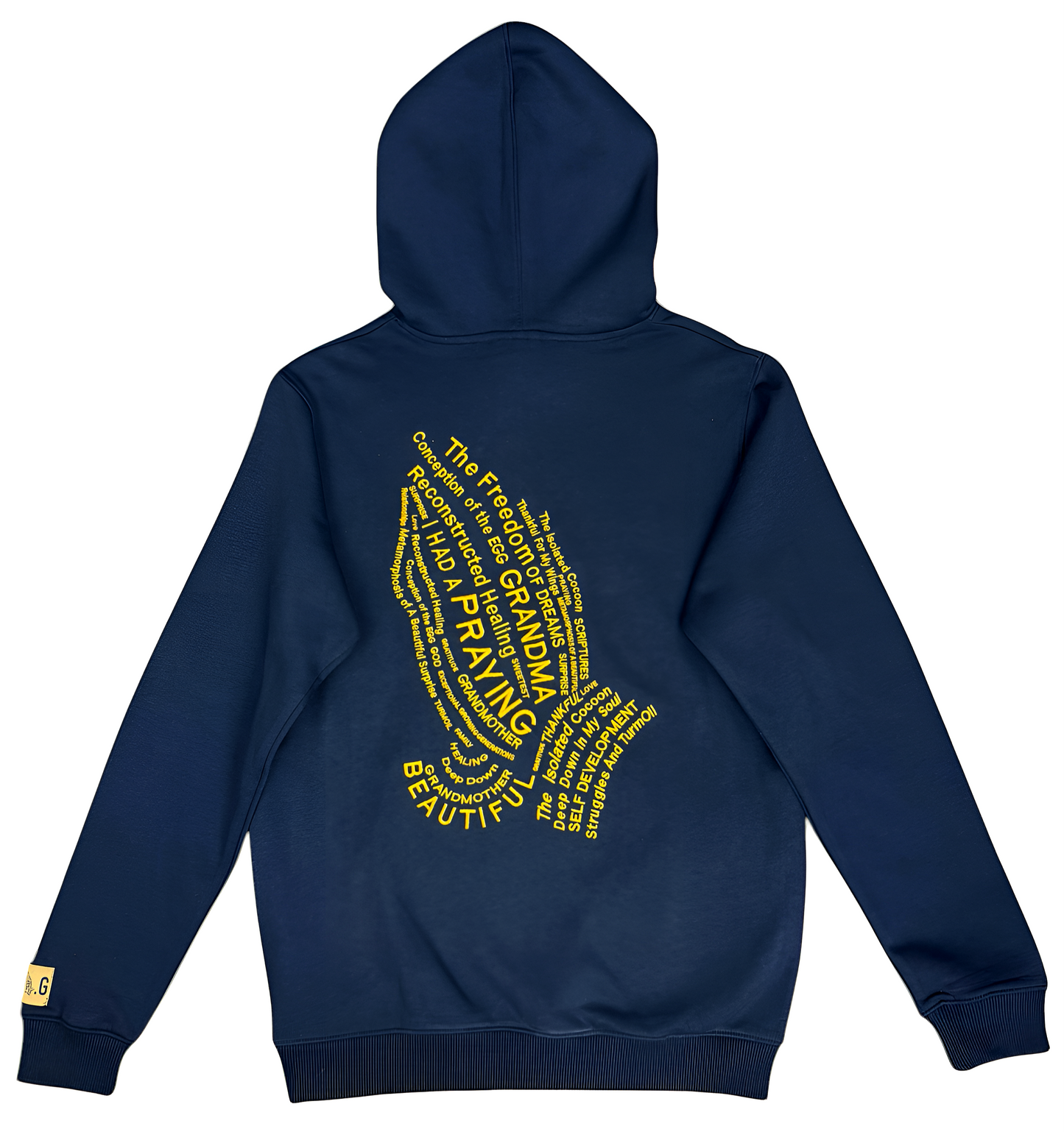 “GRANDMA’S LOVE” SWEATSUIT (NAVY BLUE/YELLOW)