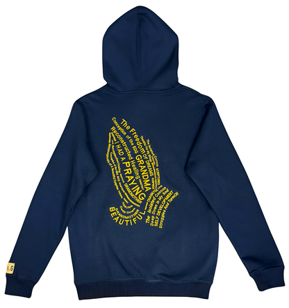 “GRANDMA’S LOVE” SWEATSUIT (NAVY BLUE/YELLOW)
