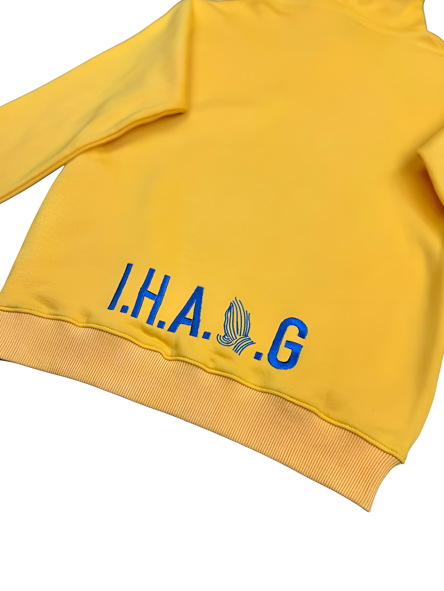 "FATHER I THANK YOU” HOODIE - (YELLOW/BLUE) LIMITED EDITION