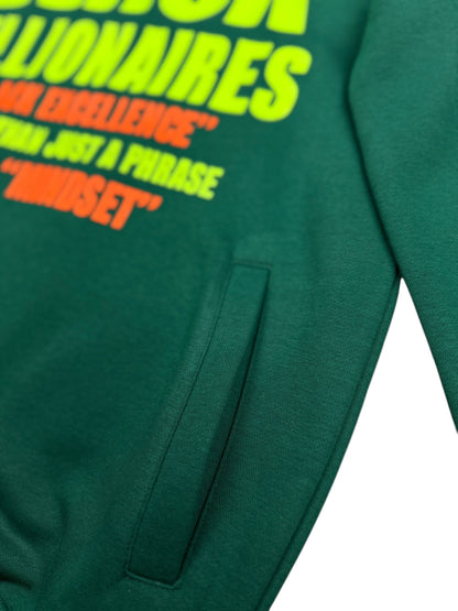 “BLACK BILLIONAIRES” 3D HOODIE (GREEN/NEON/ORANGE)