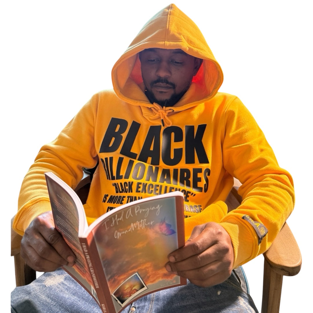 “BLACK BILLIONAIRES” 3D HOODIE (MUSTARD YELLOW/ BLACK)