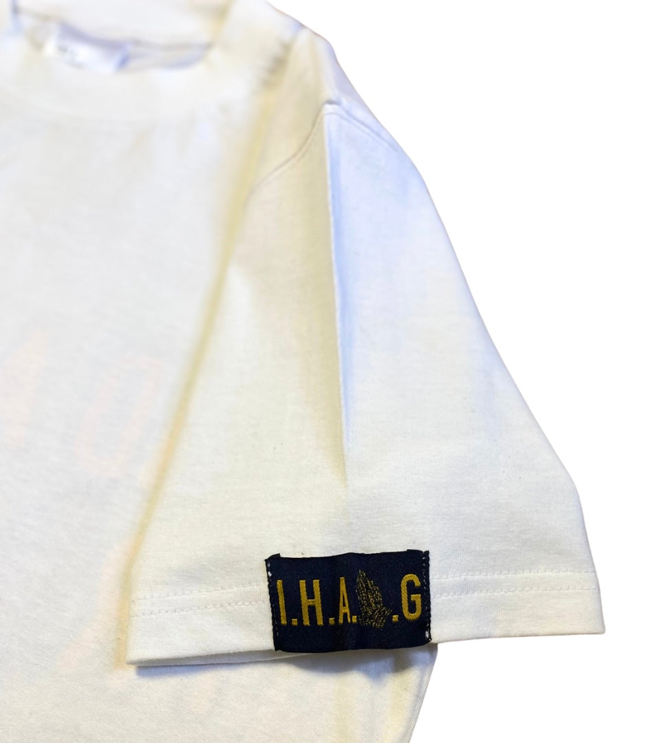 I.H.A.P.G "DOUBLE OG" T-SHIRT (YELLOW/BLUE)